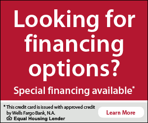 Looking for financing options? Special financing avialable. 
